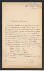 k.k. naturhistorisches Hofmuseum, Intendanzakten 1885-1896 (Hauer), Aktenzahl Z.349/1891, Seite 1